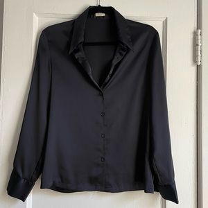 John Galt Navy Blouse